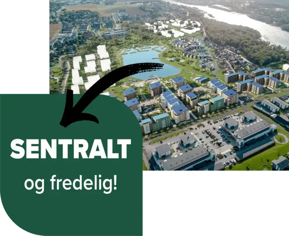 sentralt og fredelig copy