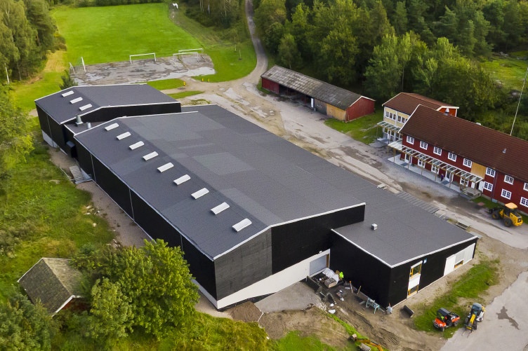 kaldnes idrettshall Sarpsborg entreprenør