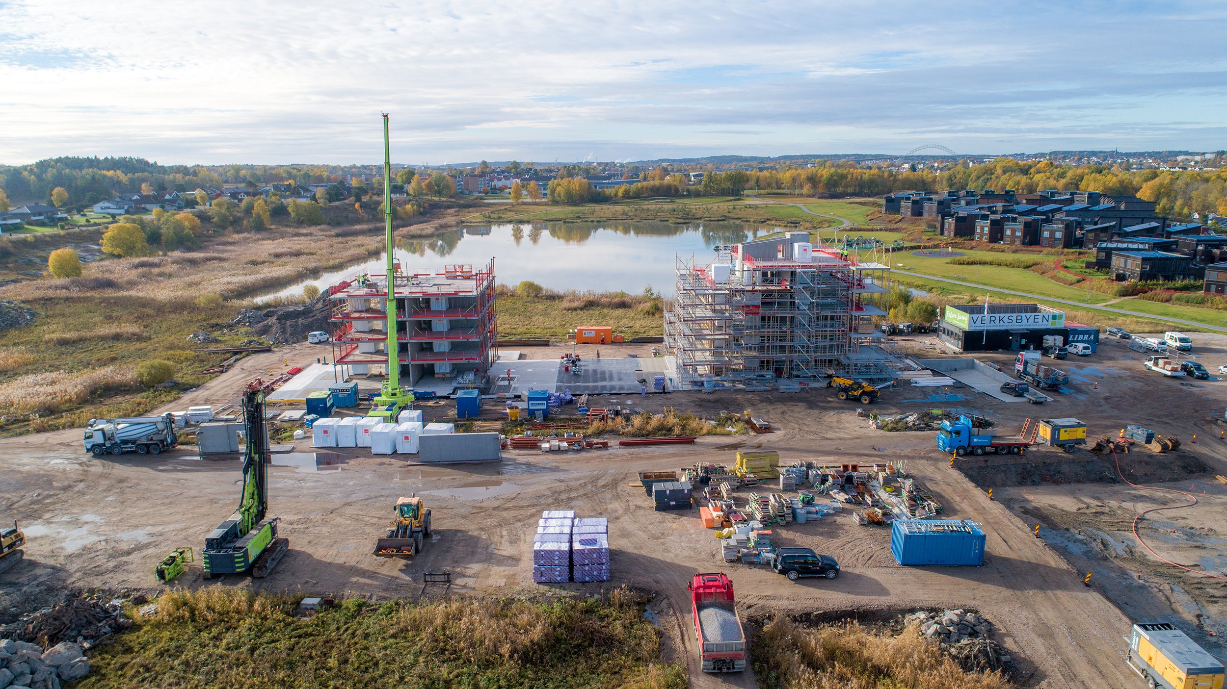 Byggeplass Verket Panorama