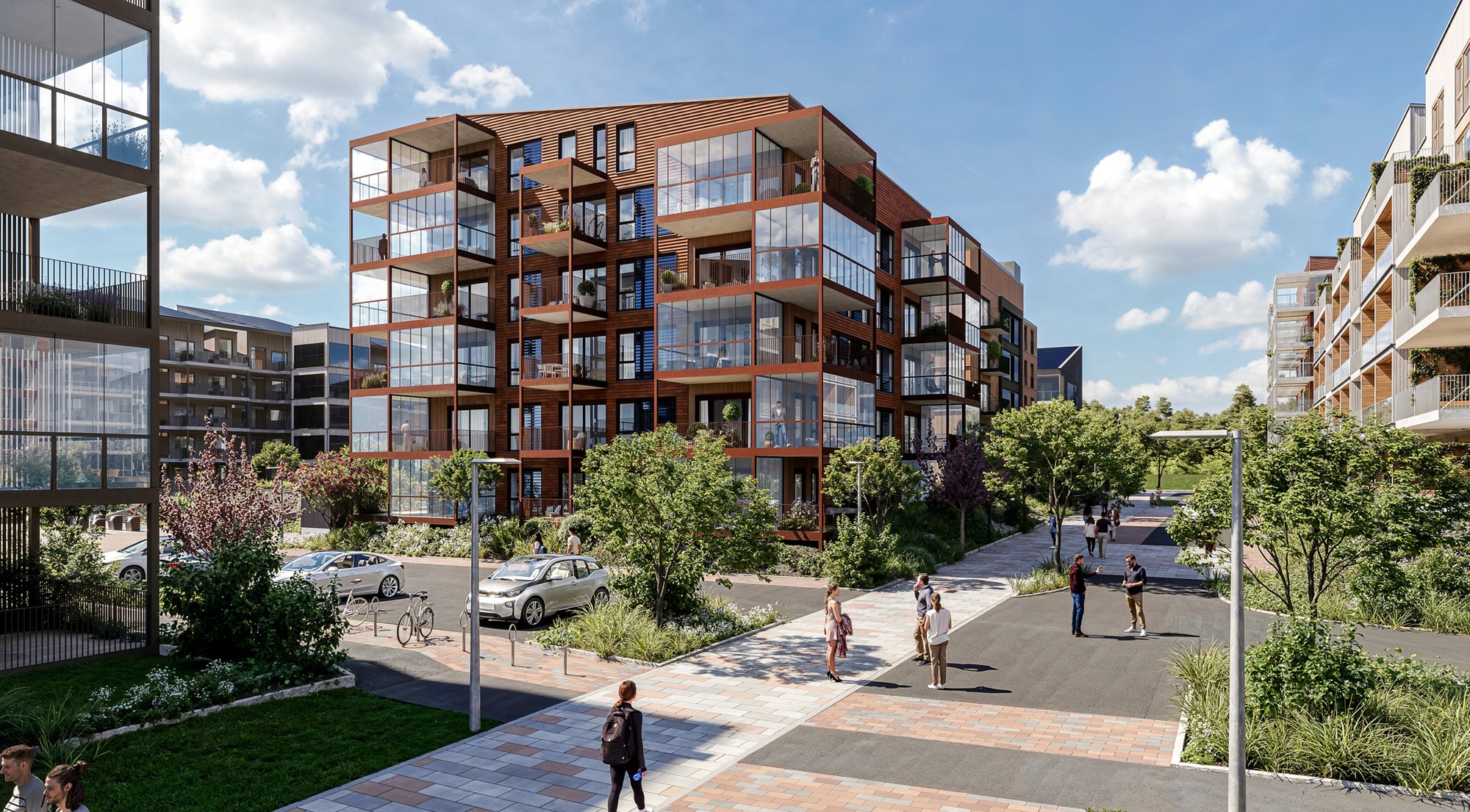 Verket Atrium hus E - syd