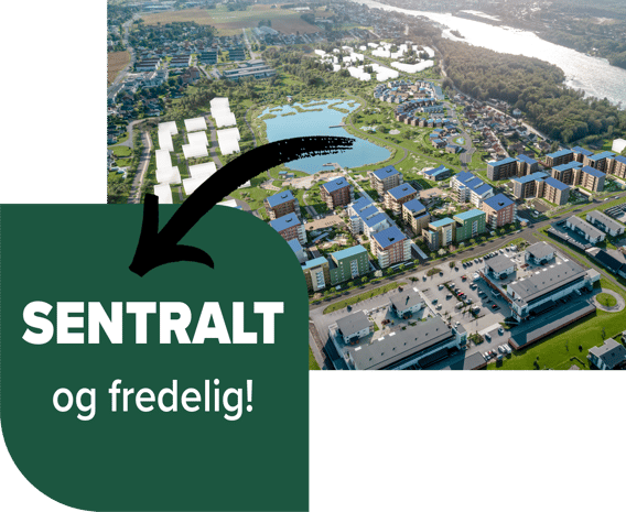 sentralt og fredelig copy