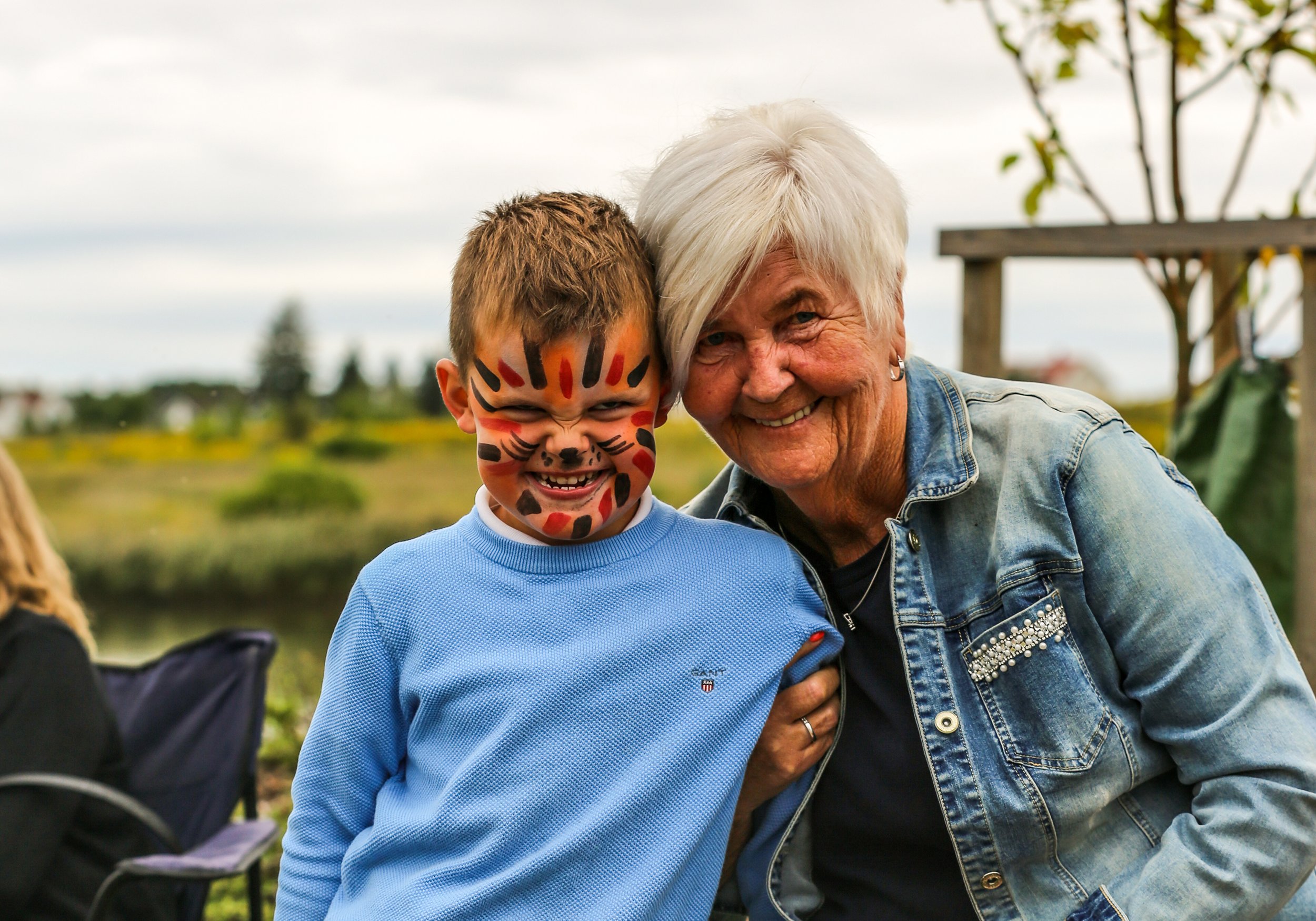 sminke og bestemor