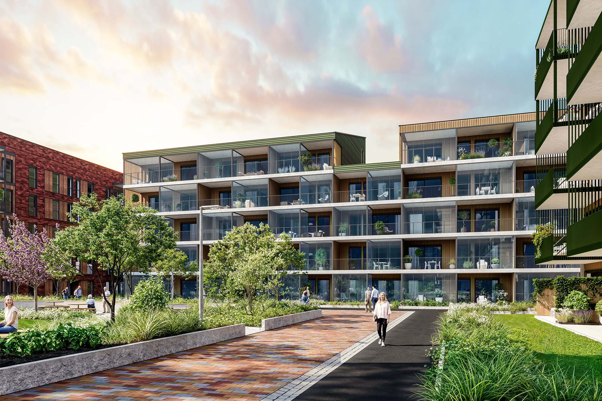 Hus C - syd - gatenivå copy