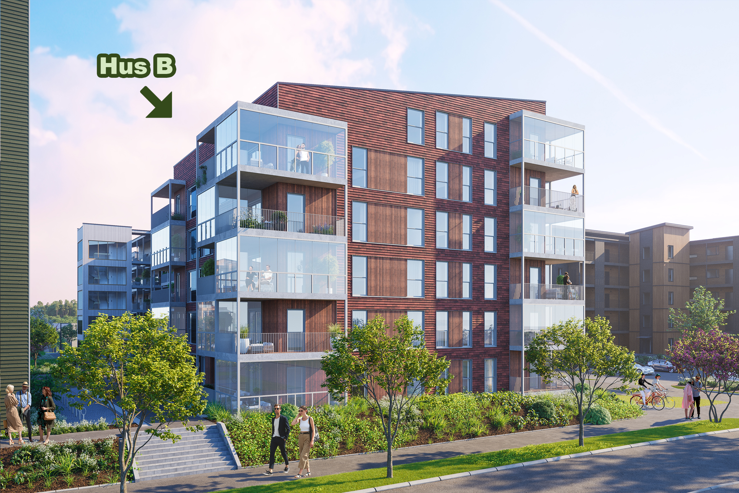 Verket Atrium - Hus B 2-1