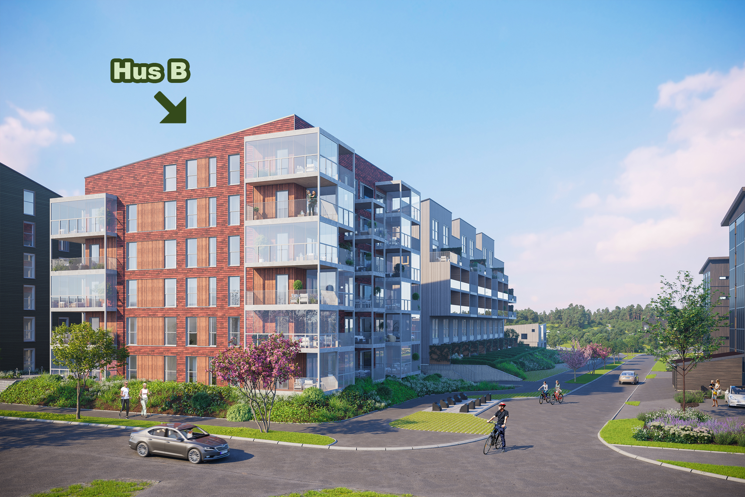 Verket Atrium - Hus B 3-1