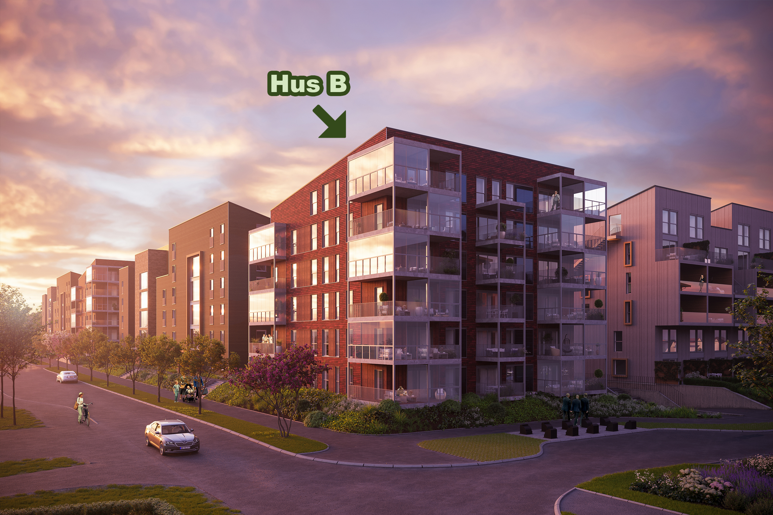 Verket Atrium - Hus B 4-1